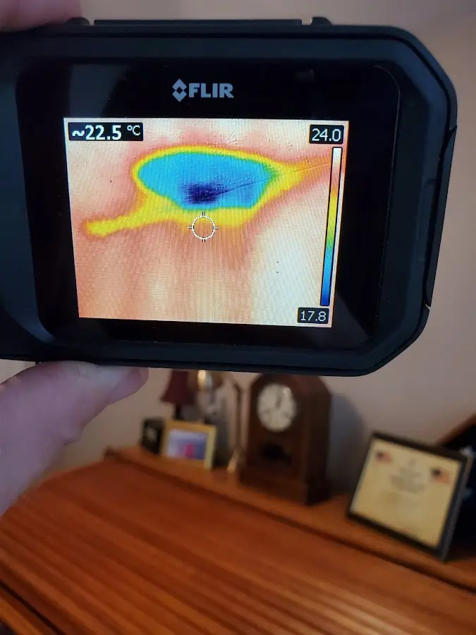 Thermal imaging inspection for water damage in Grandview